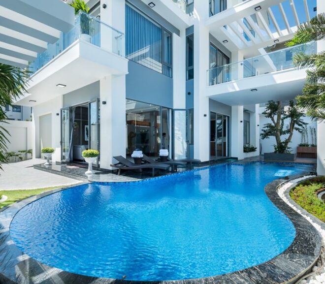 Ocean Villa Thùy Dương, Vũng Tàu 7 phòng ngủ+ hồ bơi gần biển (bãi tắm Thuỷ Tiên)