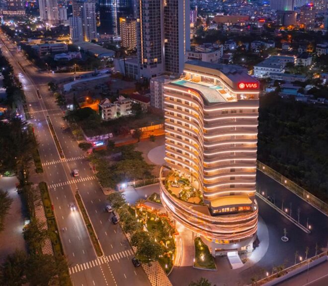 Review khách sạn Vias hotel Vung Tau 5 sao mới đẹp gần biển bãi sau, đường Thuỳ Vân